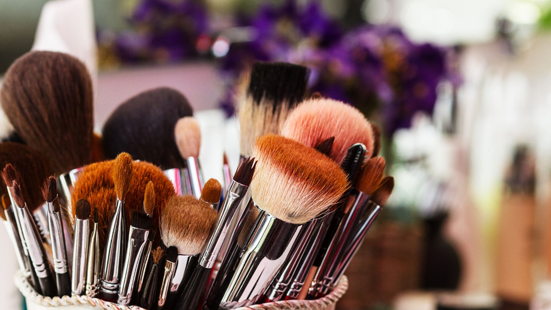 hvordan man rengør makeupbørster